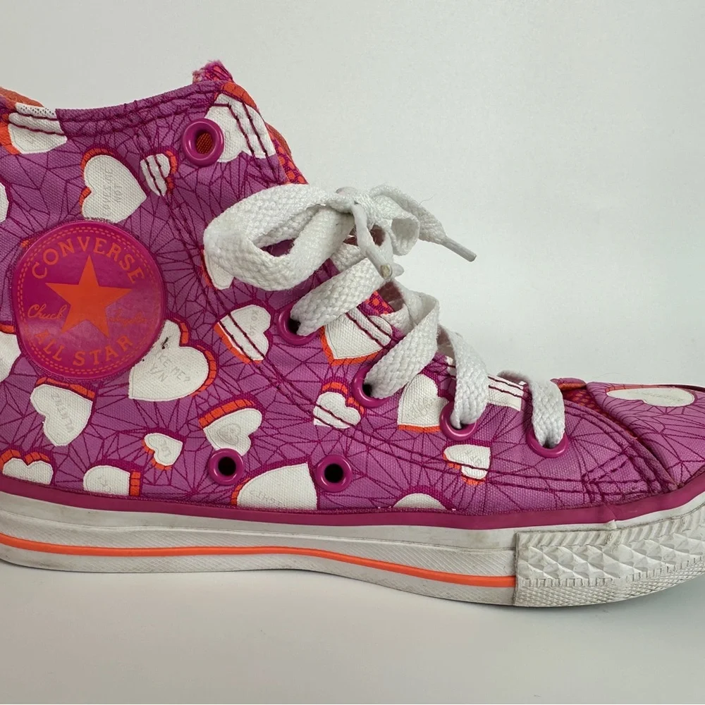 Converse Chuck Taylor All Star Valentines High Top Magenta Glow/Wild Mango/White